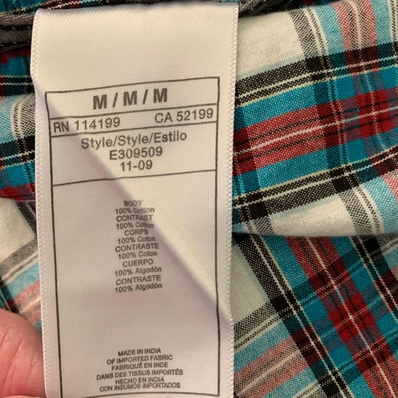 Quicksilver Plaid Button Up Pocket Shirt - Picture 7 of 7